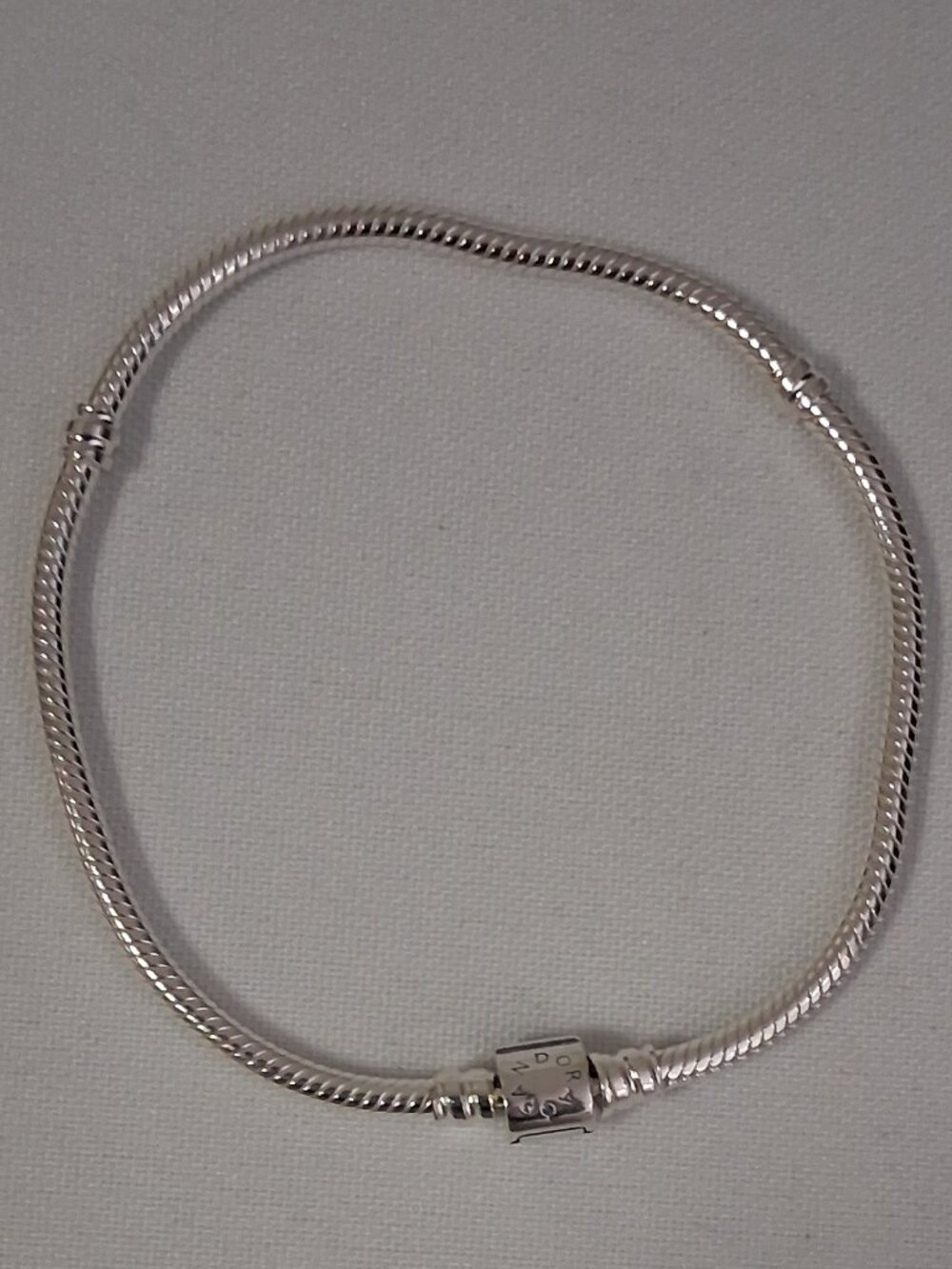Pandora  Clasp Snake Chain Bracelet Sterling Silver (Style 598816C00-21)
